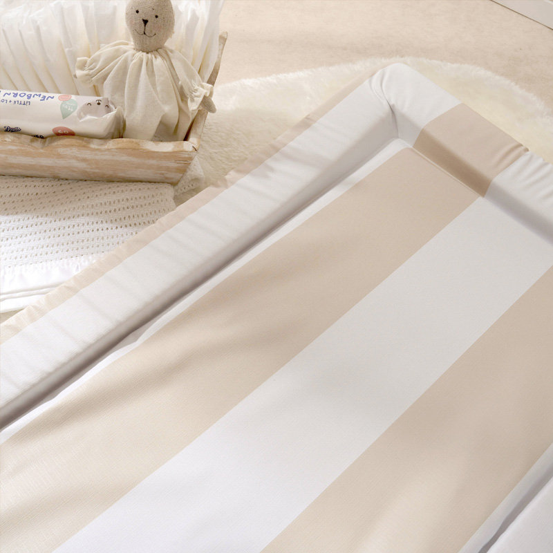 Baby Changing Mat - Hamptons, Beige