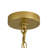 Dimmable 4-Light 2-Tier Drum Pendant Light