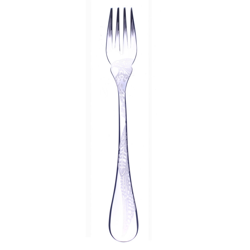 Caccia Stainless Steel Dinner Fork, Silver