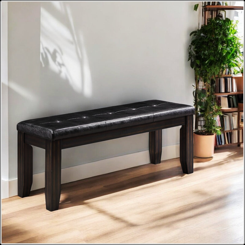 Urbana Black Synthetic Leather