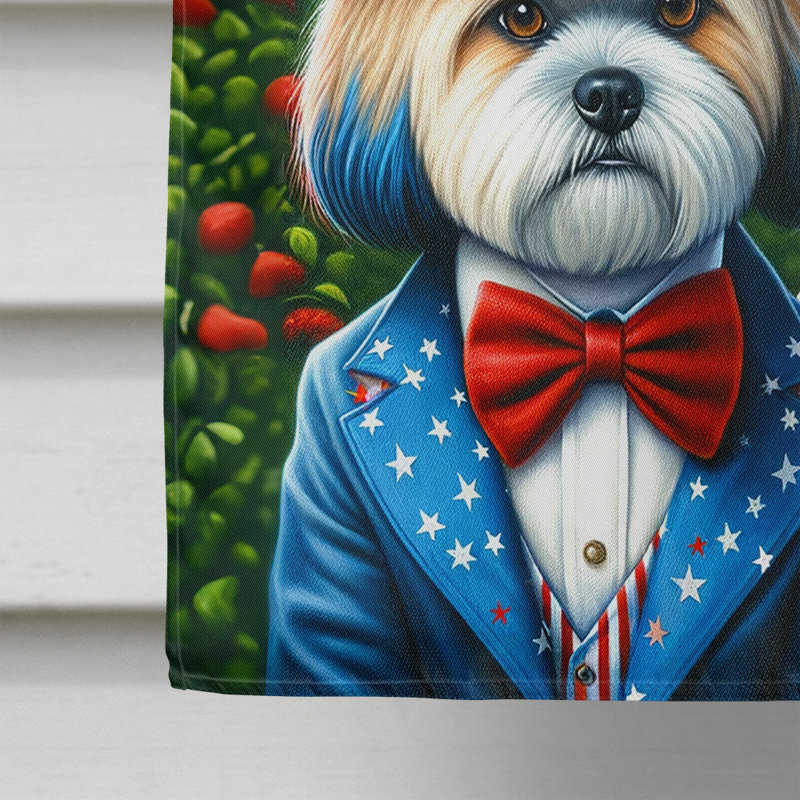 Drapeau «All American House», Lhasa Apso