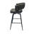 2Pcs Tan Woven Bar Stool, 360 Swivel, Robust Metal Frame, Upholstered Counter Stool With And Footrest For Kitchen Island Of 2 28" Stools, Technical Leather Woven. Tan, Swivel. Frame Island. Soft