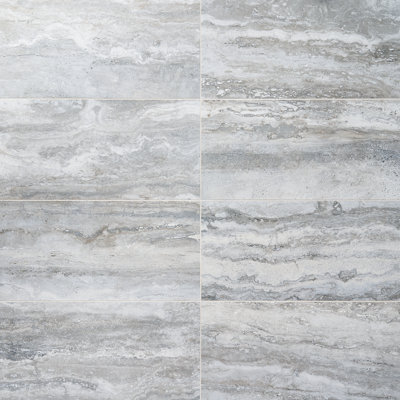 Essential Travertine 12"" x 24"" Porcelain Wall & Floor Tile -  Bond Tile, EXT3RD105672