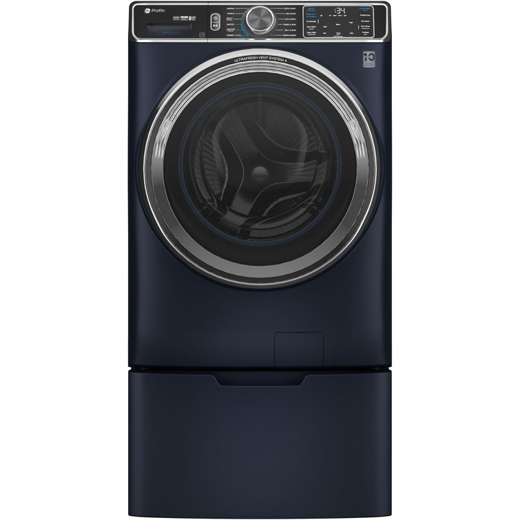 GE Profile 5.3 Cubic Feet High Efficiency Front Load Washer with Steam Wash