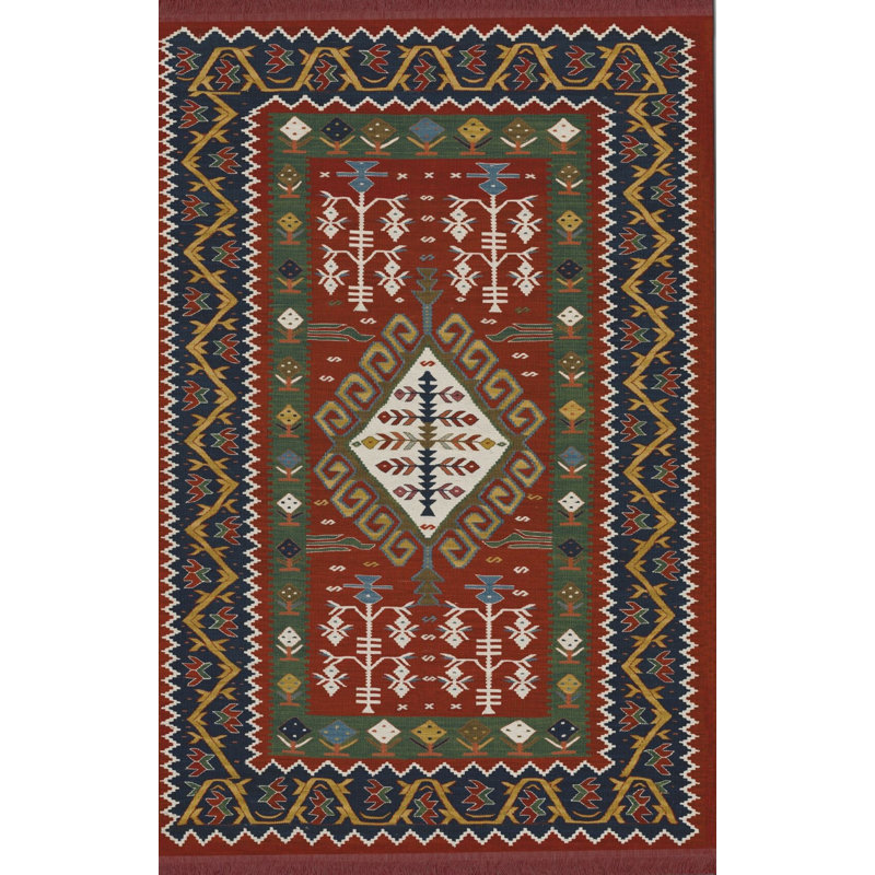 Tapis Semire, Rectangle 4 pi 7 po x 6 pi 7 po