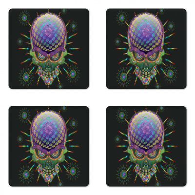 Square 4 Piece Coaster Set