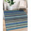 Tapis en laine noué à la main bleu marine noué à la main Strpied-1508796784