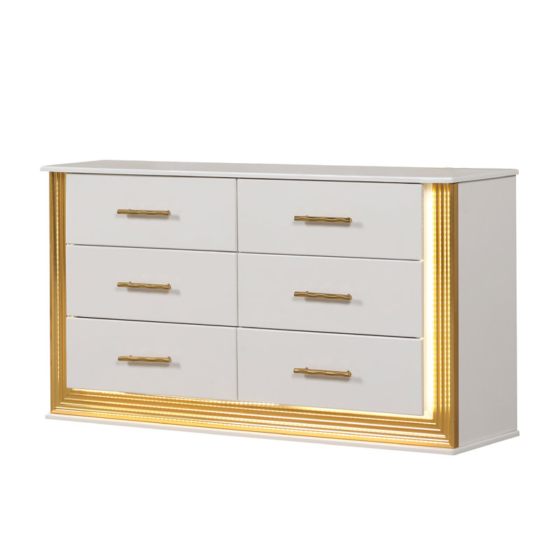 Gilta 63'' W 6 - Drawer Dresser