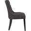 Tissu capitonné capitonné moderne avec garniture cloutée, chaise d'appoint-1201228801-1188332782
