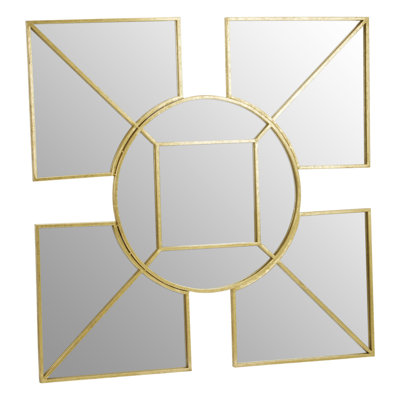 Helmsley Metal Flat Wall Mirror