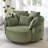 360° Swivel Chair Accent Barrel Chair-1510685197