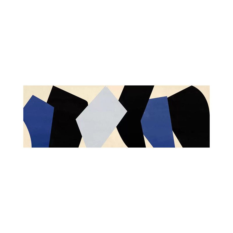 Six Chunks by 5by5collective - Wrapped Canvas Panoramic Print, 30.48 cm H x 91.44 cm W x 1.91 cm D