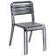 Stackable Outdoor Patio Dining Side Chair-429593810