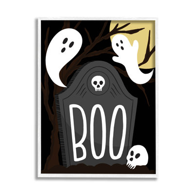 " Boo Haunted Night Gravestone " by Hey Bre! Creative Studio