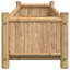 Jardinière en bambou Bayou Breeze 15,7 po x 15,7 po x 31,5 po-340165499
