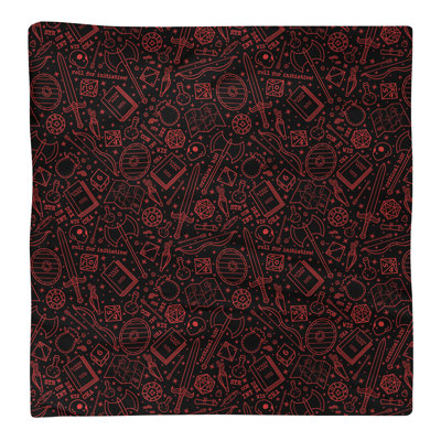 Polyester Abstract Square Napkin