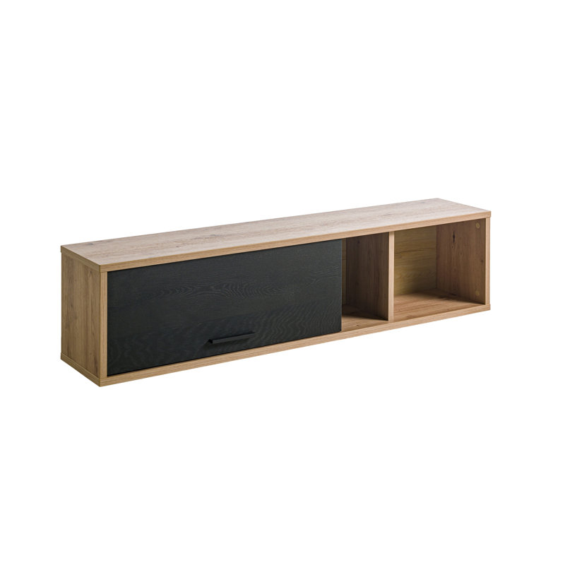 Vitruvia Floating Shelf with Reclaimed Wood