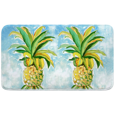 Pineapple Bath Mat