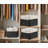 4-pack Black Fabric Storage Boxes - Decorative Wardrobe Organizer. Suitable For Shelves/linen Storage. Organizes Clothes, Toys, Etc. Multifunctional And Practical Home Storage Baskets. Dimensions: 15.2 X 11.2 X 9.6 Inches.