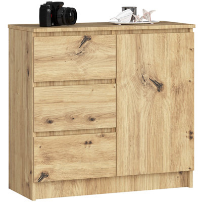 Eron 3 -Drawer Console