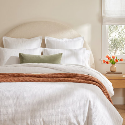 Benedetto Cotton Waffle Comforter