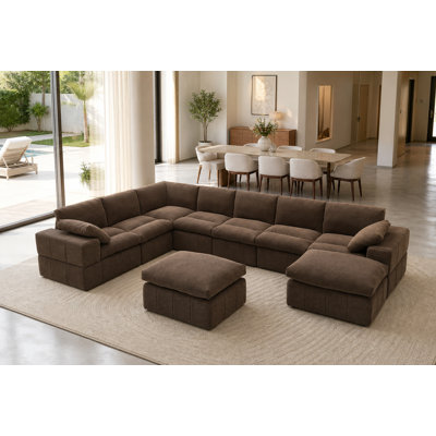 Upholstered Sectional Reversible