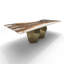 Medusa Walnut Wood Dining Table-1446916097