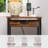 Simple Bedside Table with Open Storage Shelf, Charging Station, Easy to Assembly-200053754