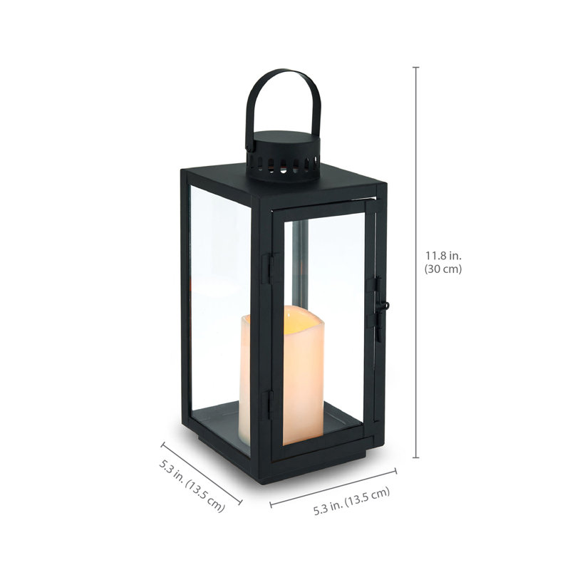 12 in. Metal Lantern
