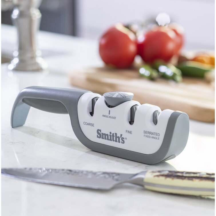Smiths 51109 Select Angle Adjust Manual Sharpener White