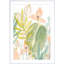 «Island Flora II» par June Erica Vess - peinture encadrée-927559084-836788331