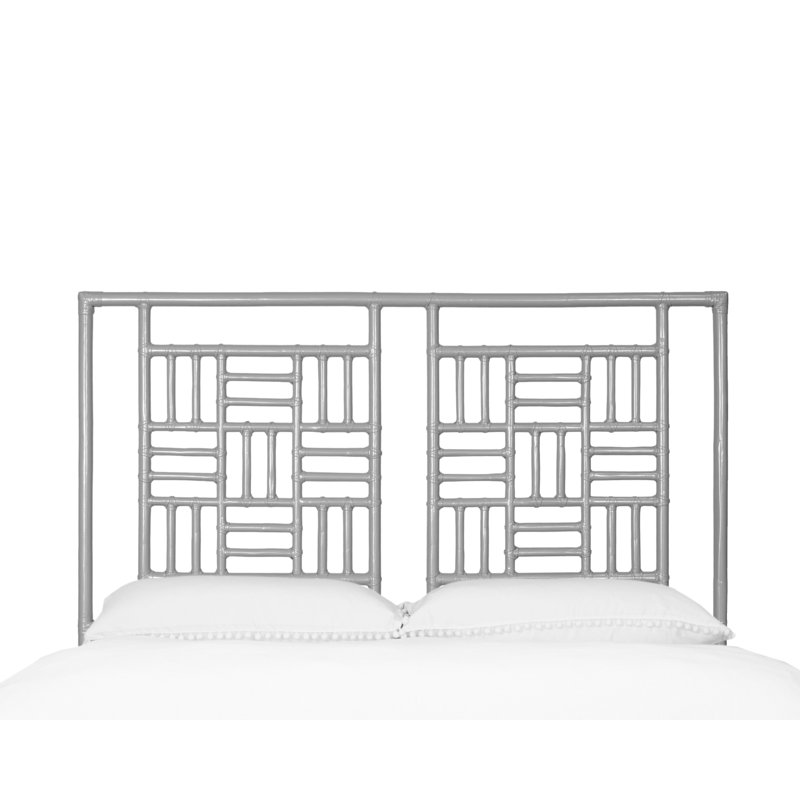 Finn Twin Extra Long Bed, Turquoise, Queen, Light Gray