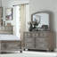 Miroir gris antique