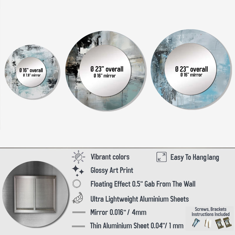 Miroir mural Eryx
