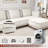 Modular Cloud Sofa with Down-Filled Cushion-932452996