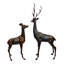 Animals Weather Resistant Rust Resistant Metal Garden Statue