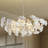 40 " 8-Light Ceramic Ginkgo Leaf Chandeliers-2007504381
