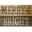 Merry chic-reproduction d’art textuel sur bois sans cadre-23169214