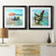 Color Tint Sea - ensemble de 2 reproductions de cadres photo-61456660-61456658