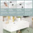 21.6"Bathroom Vanity With Single Ceramic Sink, Left Side Storage-516810540