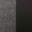 Causeuse convertible avec rangement Primenest Nimbusflow, polyuréthane gris / noir, confortable et peu encombrante