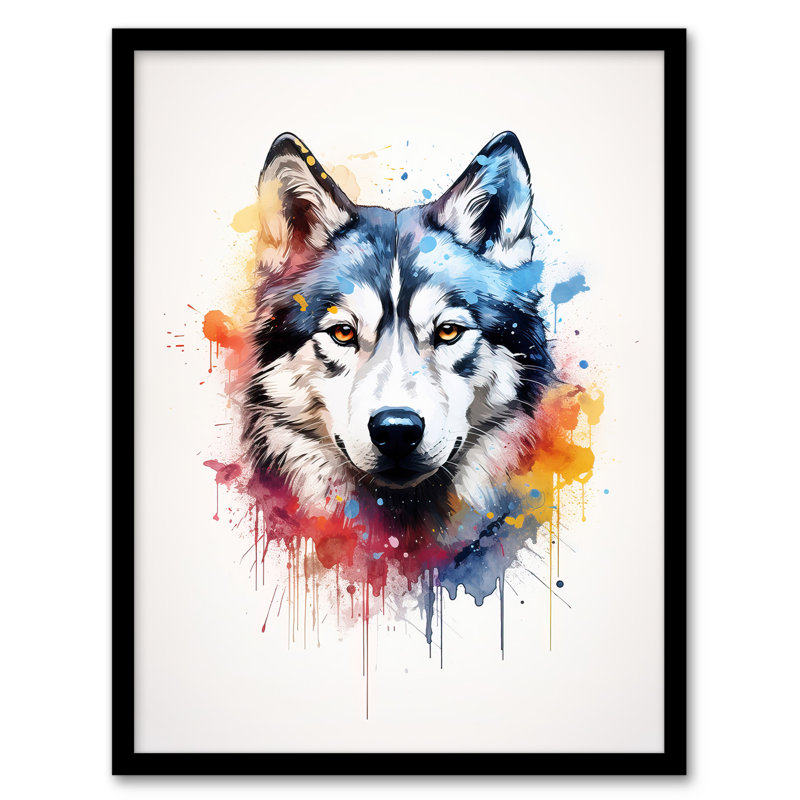 Husky - Single Picture Frame Print