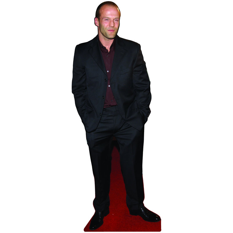 SC2627 Jason Statham Décontracté en carton découpé debout
