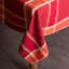 Fall Table Décor Damask Cotton, 70" Round Tablecloth, Burnt Orange Pumpkin Vine