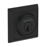 Chamfered Square Deadbolt Double Cylinder Deadbolt in Venetian Bronze