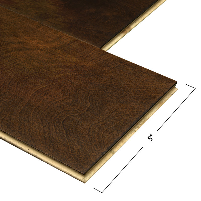 Plancher de bois franc d'ingénierie Wimbley, Bouleau java