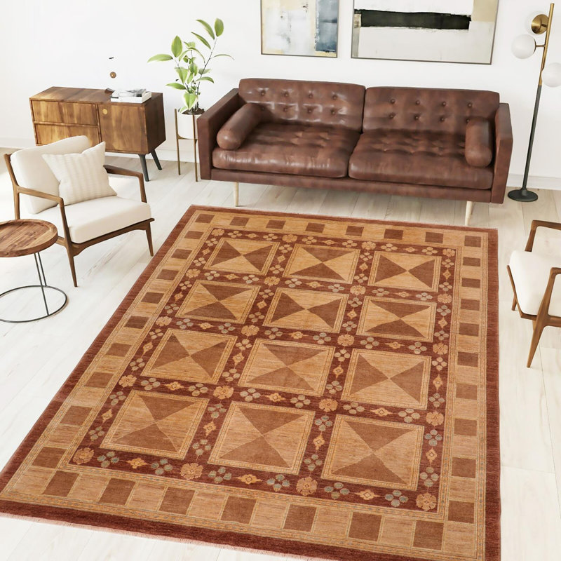 Wool Geometric Rug