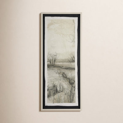Calvin "Beyond the Rain I" Hand-Embellished Print