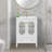 Stevon 24 " W Freestanding Standard Free Standing 1 Single Vanity Bathroom Vanity With Ceramic Top