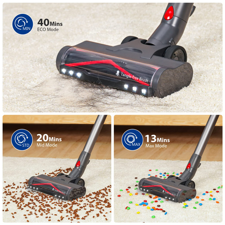 Maircle S3-Mate 30kPa Powerful Cordless Stick Vacuum Cleaner with 2-in-1  Store Charge Base